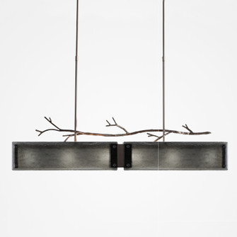 Ironwood LED Linear Suspension in Classic Silver (404|PLB0032-0A-CS-BG-001-L3)