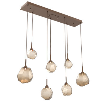 Gem LED Pendant in Burnished Bronze (404|PLB0039-07-BB-B-C01-L3)