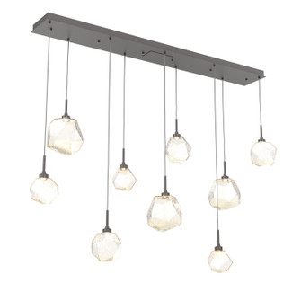 Gem LED Linear Pendant in Graphite (404|PLB0039-09-GP-A-C01-L1)