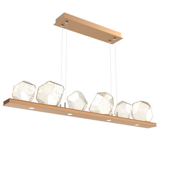 Gem LED Linear Suspension in Novel Brass (404|PLB0039-0B-NB-A-CA1-L1)
