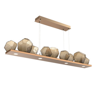 Gem LED Linear Suspension in Novel Brass (404|PLB0039-0C-NB-B-CA1-L3)