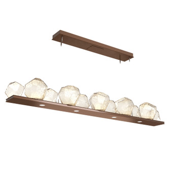 Gem LED Linear Suspension in Burnished Bronze (404|PLB0039-0E-BB-A-CA1-L1)