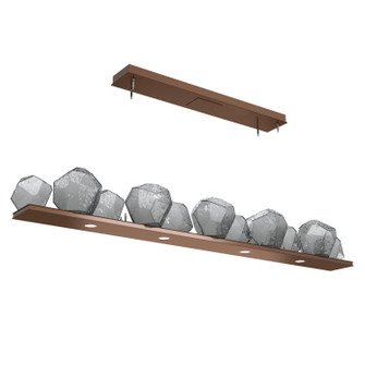 Gem LED Linear Suspension in Burnished Bronze (404|PLB0039-0E-BB-S-CA1-L1)