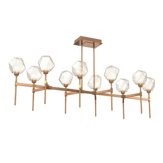 Gem LED Linear Suspension in Novel Brass (404|PLB0039-69-NB-A-001-L3)