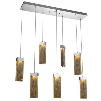 Parallel LED Pendant in Classic Silver (404|PLB0042-07-CS-BG-C01-L1)