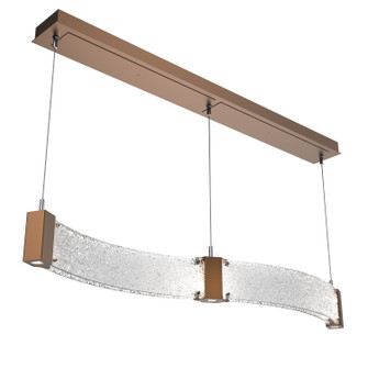 Parallel LED Linear Suspension in Burnished Bronze (404|PLB0042-48-BB-CR-CA1-L1)