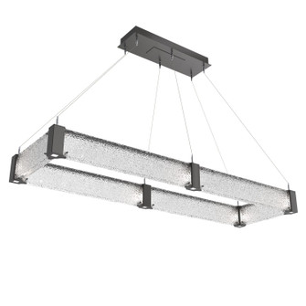 Parallel LED Chandelier in Graphite (404|PLB0042-R2-GP-CR-CA1-L3)