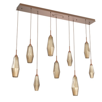 Aalto LED Pendant in Burnished Bronze (404|PLB0049-09-BB-RB-C01-L1)