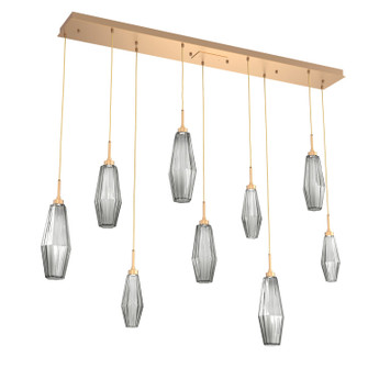 Aalto LED Pendant in Novel Brass (404|PLB0049-09-NB-RS-C01-L1)