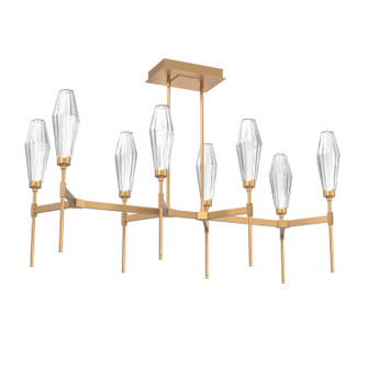 Aalto LED Linear Suspension in Novel Brass (404|PLB0049-48-NB-RC-001-L3)