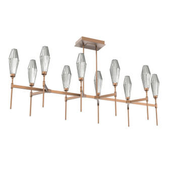Aalto LED Linear Suspension in Burnished Bronze (404|PLB0049-67-BB-RS-001-L3)