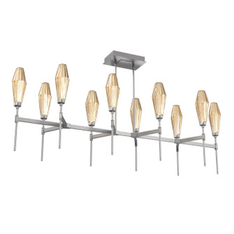 Aalto LED Linear Suspension in Graphite (404|PLB0049-67-GP-RB-001-L3)