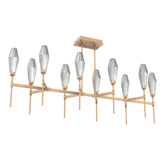 Aalto LED Linear Suspension in Novel Brass (404|PLB0049-67-NB-RS-001-L1)