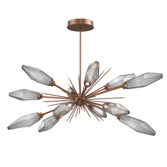 Rock Crystal LED Lantern in Burnished Bronze (404|PLB0050-0A-BB-CS-001-L3)