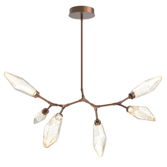 Rock Crystal LED Lantern in Burnished Bronze (404|PLB0050-BA-BB-CA-001-L3)