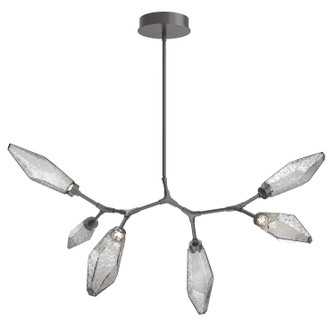Rock Crystal LED Lantern in Graphite (404|PLB0050-BA-GP-CS-001-L1)