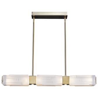 Ledgestone LED Linear Dining in Novel Brass (404|PLB0056-41-NB-LC-001-L1)