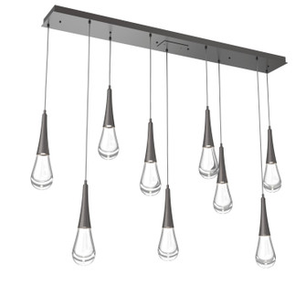 Raindrop LED Linear in Graphite (404|PLB0078-09-GP-C-C01-L1)