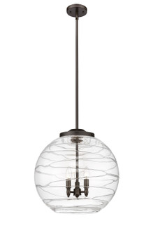 Essex LED Pendant in Oil Rubbed Bronze (405|221-3S-OB-G1213-18-LED)