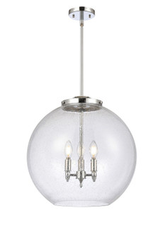 Essex LED Pendant in Polished Chrome (405|221-3S-PC-G124-18-LED)