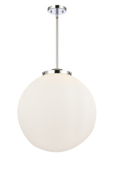Franklin Restoration Three Light Pendant in Polished Chrome (405|221-3S-PC-G201-18)