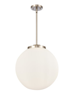 Franklin Restoration LED Pendant in Brushed Satin Nickel (405|221-3S-SN-G201-16-LED)