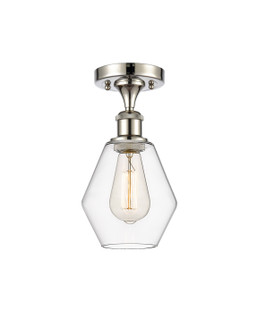 Ballston LED Semi-Flush Mount in Polished Nickel (405|516-1C-PN-G652-6-LED)