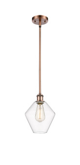 Ballston LED Mini Pendant in Antique Copper (405|516-1S-AC-G652-8-LED)