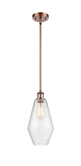 Ballston LED Mini Pendant in Antique Copper (405|516-1S-AC-G654-7-LED)