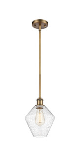 Ballston LED Mini Pendant in Brushed Brass (405|516-1S-BB-G654-8-LED)