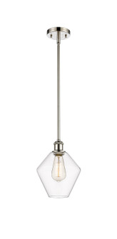 Ballston One Light Mini Pendant in Polished Nickel (405|516-1S-PN-G652-8)