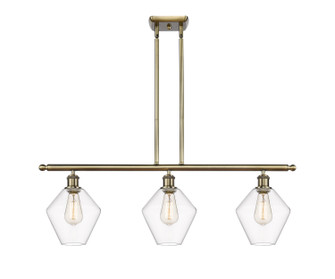 Ballston LED Island Pendant in Antique Brass (405|516-3I-AB-G652-8-LED)