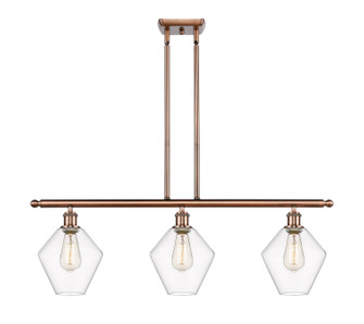 Ballston LED Island Pendant in Antique Copper (405|516-3I-AC-G652-8-LED)