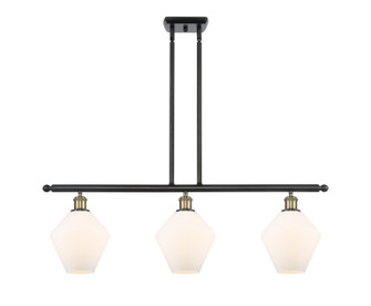 Ballston Three Light Island Pendant in Black Antique Brass (405|516-3I-BAB-G651-8)