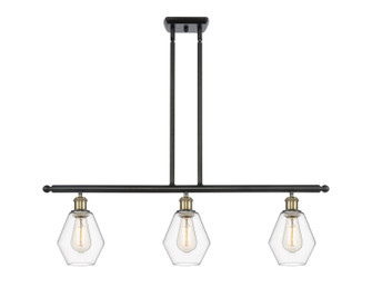 Ballston Three Light Island Pendant in Black Antique Brass (405|516-3I-BAB-G652-6)