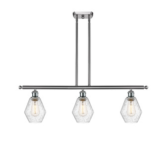 Ballston Three Light Island Pendant in Brushed Satin Nickel (405|516-3I-SN-G654-6)