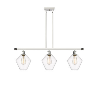 Ballston LED Island Pendant in White Polished Chrome (405|516-3I-WPC-G652-8-LED)