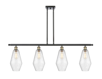 Ballston Four Light Island Pendant in Black Antique Brass (405|516-4I-BAB-G654-7)
