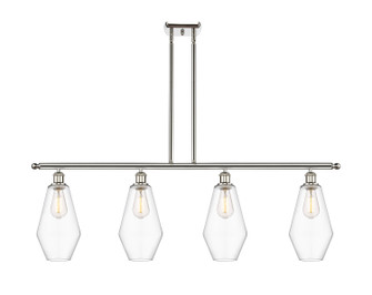 Ballston Four Light Island Pendant in Polished Nickel (405|516-4I-PN-G652-7)