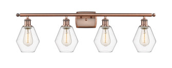 Ballston Four Light Bath Vanity in Antique Copper (405|516-4W-AC-G652-6)