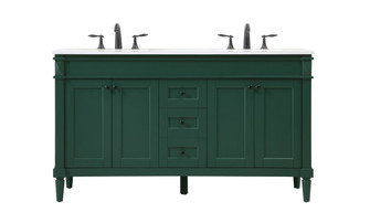 Bennett Single Bathroom Vanity in Green (173|VF31860GN)