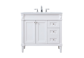 Bennett Single Bathroom Vanity in white (173|VF31836WH)