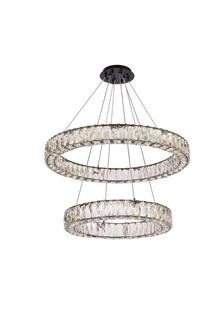 Monroe LED Chandelier in Black (173|3503G28BK)