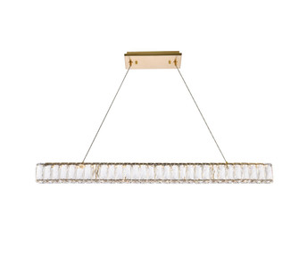 Monroe LED Linear Pendant in Gold (173|3502D38G)