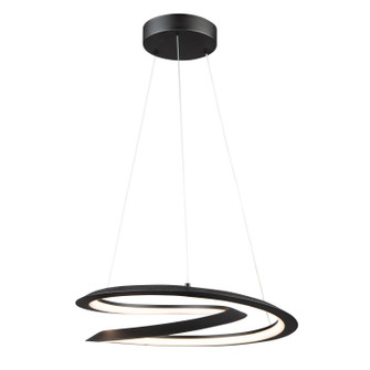 Ara LED Pendant in Black (78|AC7677BK)