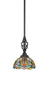 Eleganté One Light Mini Pendant in Matte Black (200|80-MB-9905)