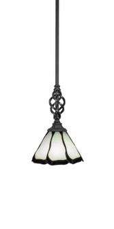 Eleganté One Light Mini Pendant in Matte Black (200|80-MB-9125)