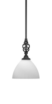 Eleganté One Light Mini Pendant in Matte Black (200|80-MB-4631)