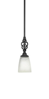 Eleganté One Light Mini Pendant in Matte Black (200|80-MB-460)