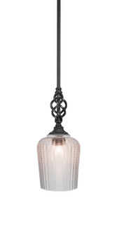 Eleganté One Light Mini Pendant in Matte Black (200|80-MB-4280)